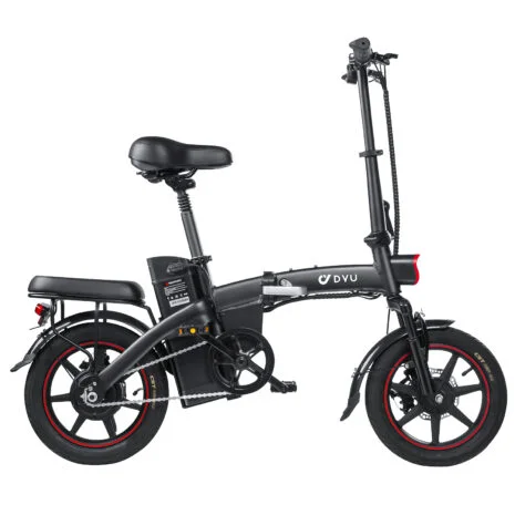 DYU A5 Folding E-Bike Review: Comfort and Security