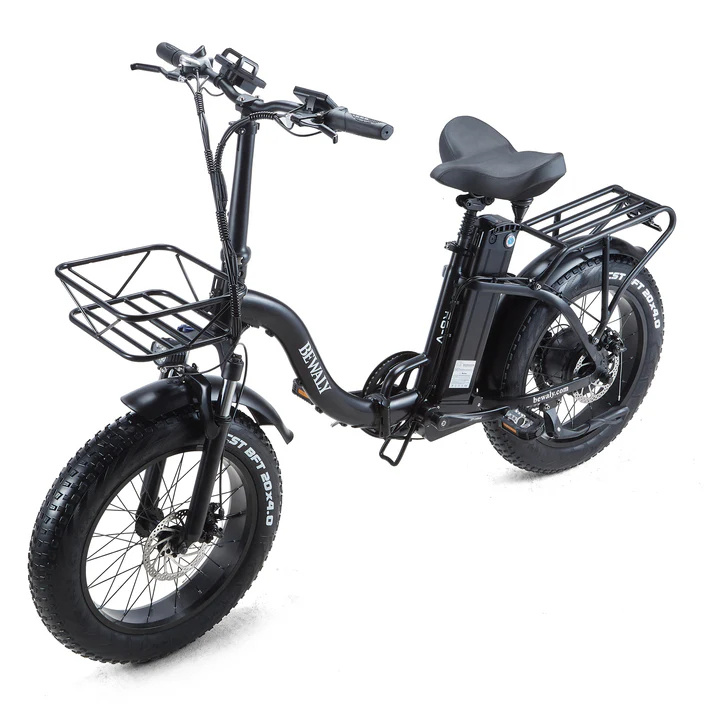 Burchda Electric Bike: Step-Thru Design for Easy Riding