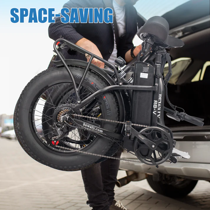 Burchda Electric Bike: Step-Thru Design for Easy Riding