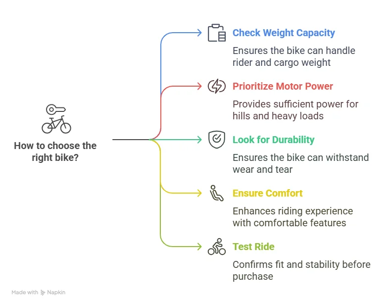 Best Electric Bikes: ebikes for Heavy Rider - High Weight Limit