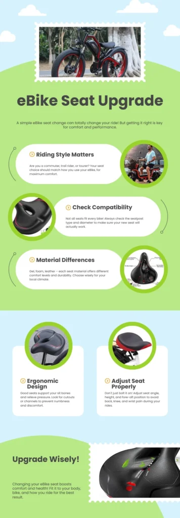 Best eBike Seats for Comfort & Performance in 2025: Buyer's Guide