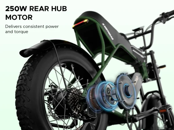 Buy EMotorad Ranger Electric Cycle Online – Fat Tyre E-Bike for Urban & Adventure Riders