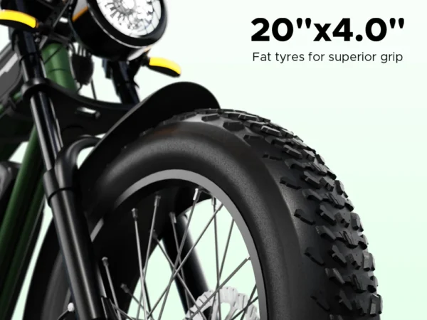 Buy EMotorad Ranger Electric Cycle Online – Fat Tyre E-Bike for Urban & Adventure Riders