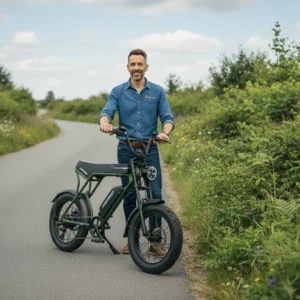 Electric Cycle: Emotorad Ranger, Removable Battery & Indicator
