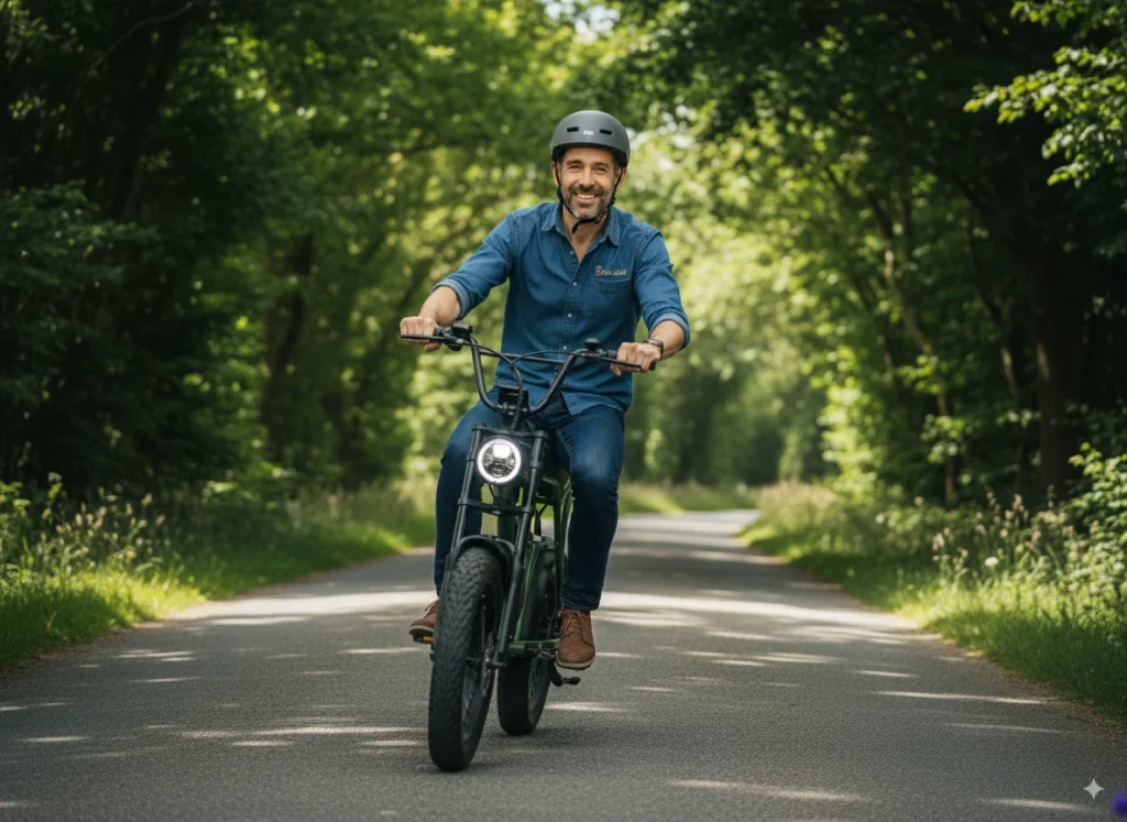 Electric Cycle: Emotorad Ranger, Removable Battery & Indicator